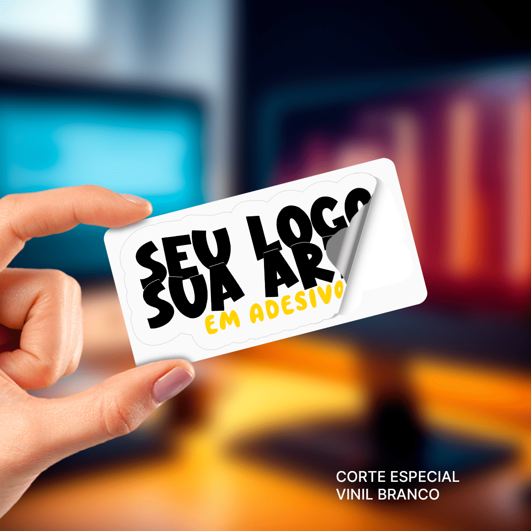 Adesivo Vinil Branco Fosco Com Corte Especial Adesivo Vinil Branco Fosco Com Corte Especial